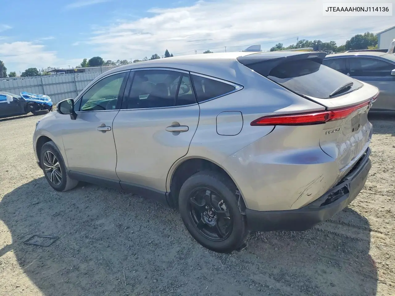 2022 Toyota Venza Le VIN: JTEAAAAH0NJ114136 Lot: 58473796