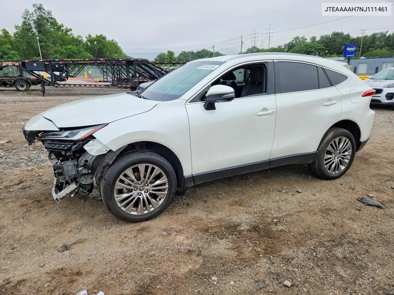 2022 Toyota Venza Xle VIN: JTEAAAAH7NJ111461 Lot: 59744126