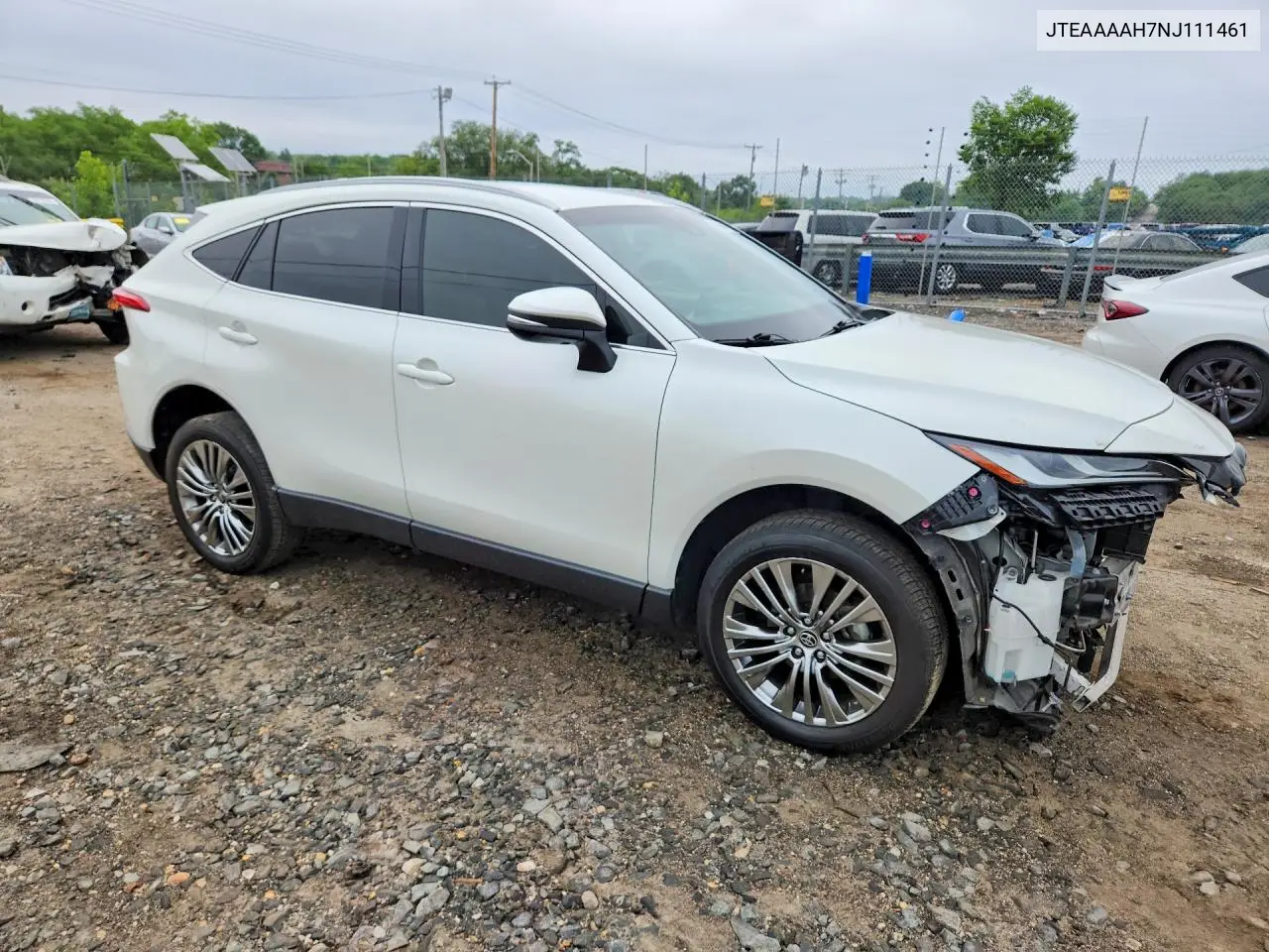 2022 Toyota Venza Xle VIN: JTEAAAAH7NJ111461 Lot: 59744126