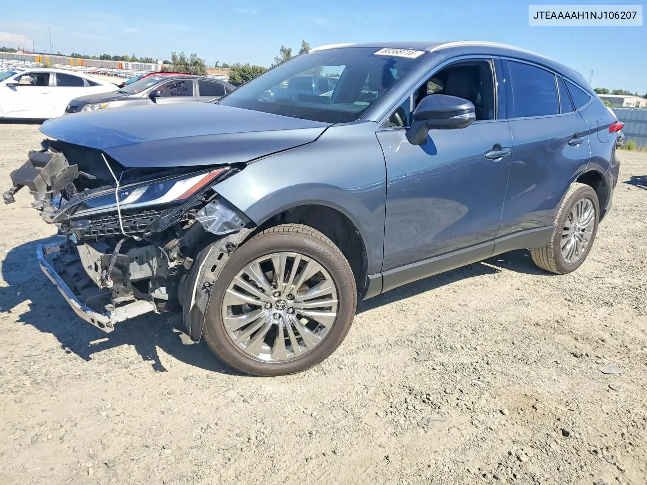 2022 Toyota Venza Xle VIN: JTEAAAAH1NJ106207 Lot: 60368716