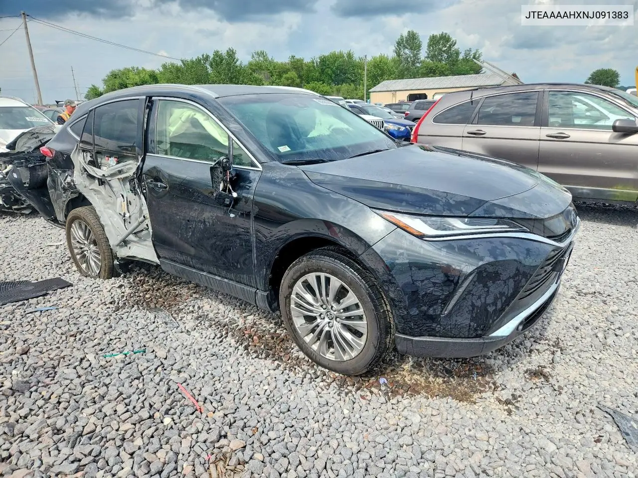 2022 Toyota Venza Xle VIN: JTEAAAAHXNJ091383 Lot: 60580086