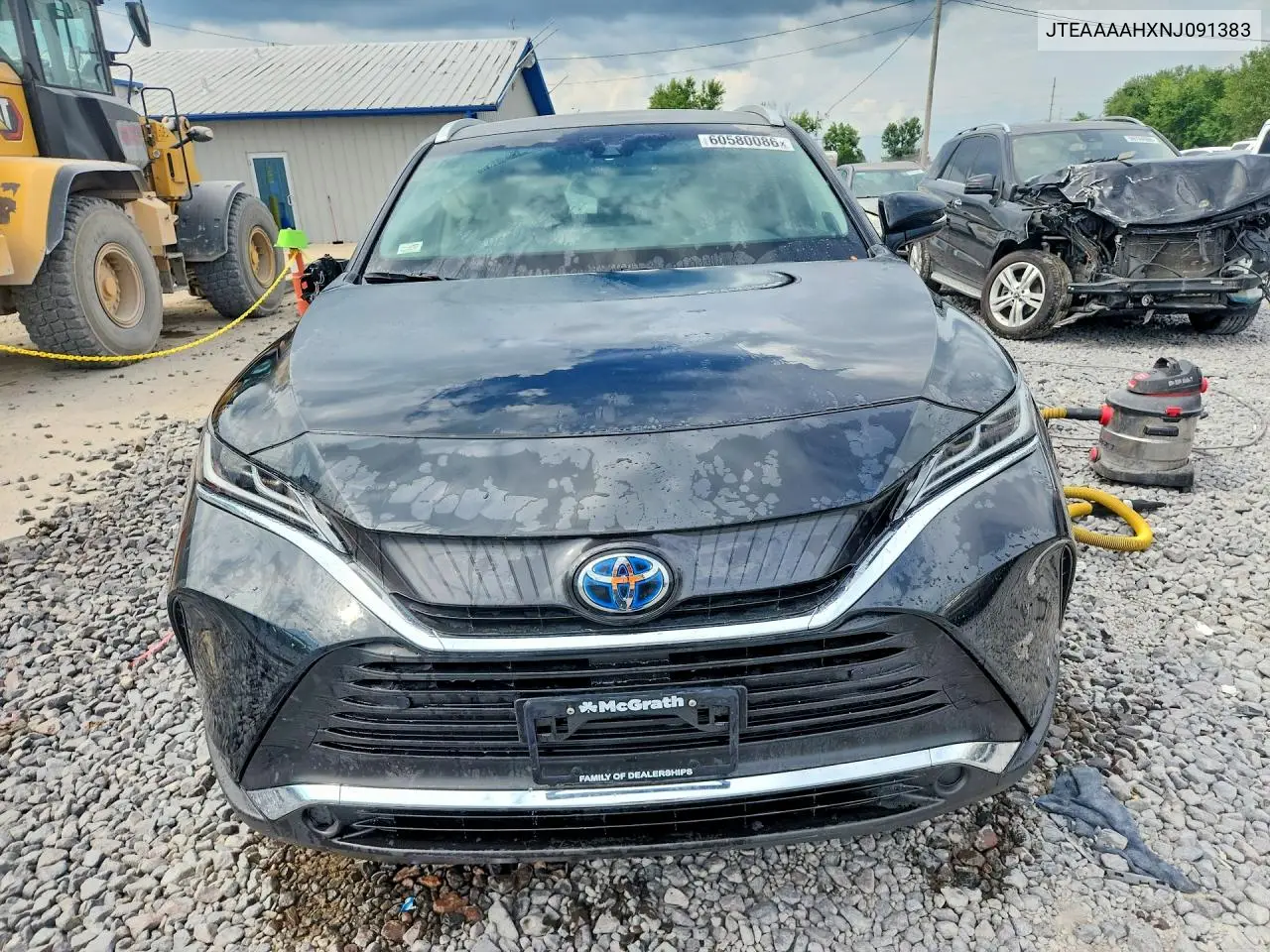 2022 Toyota Venza Xle VIN: JTEAAAAHXNJ091383 Lot: 60580086
