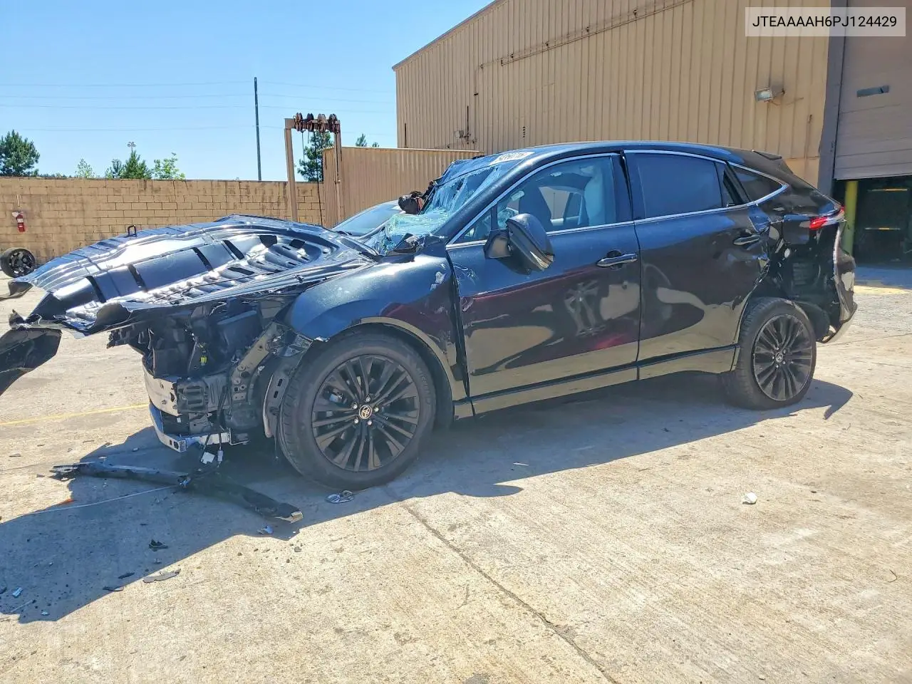 2023 Toyota Venza Nightshade Edition VIN: JTEAAAAH6PJ124429 Lot: 54350716
