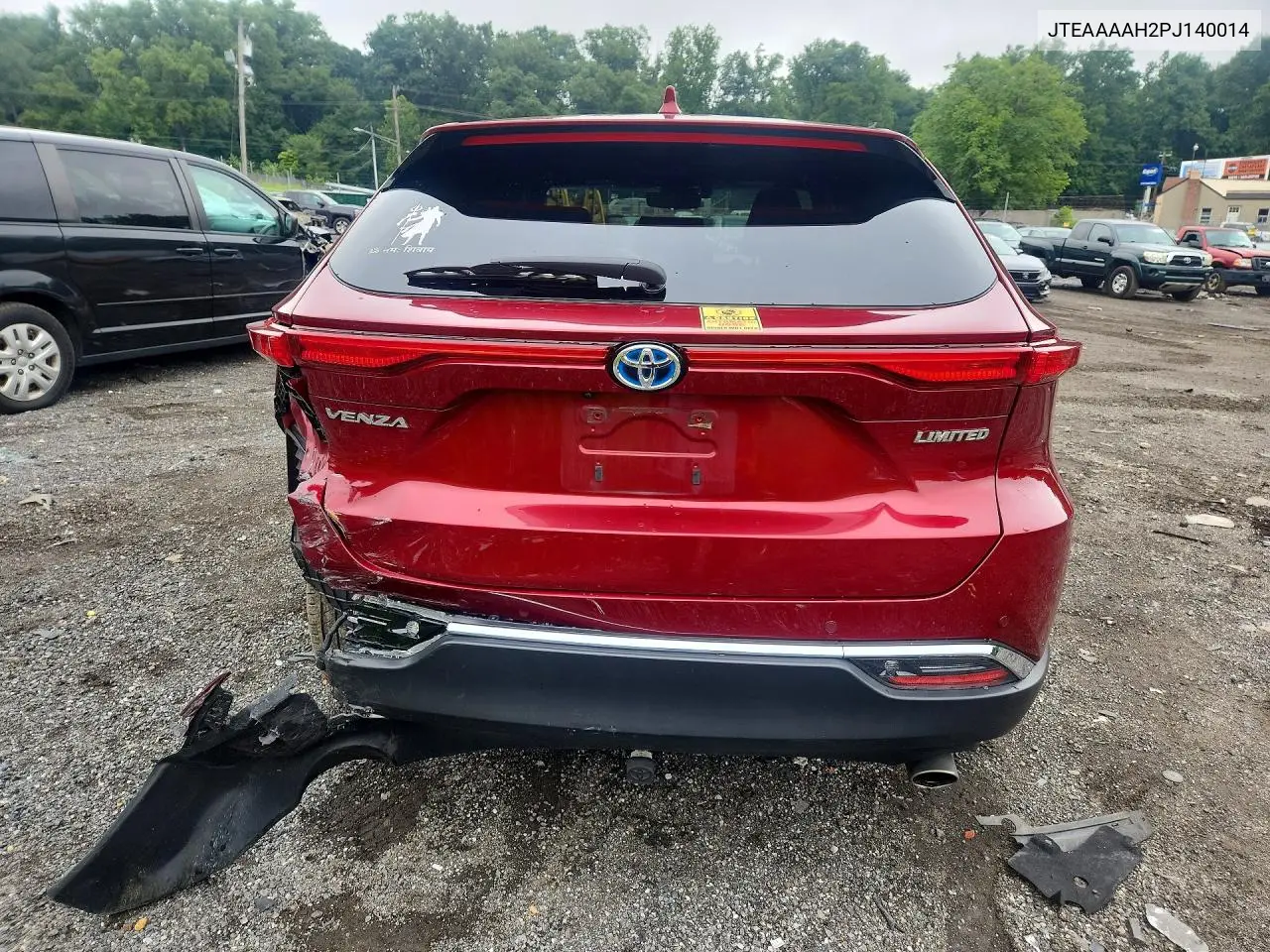 2023 Toyota Venza Limited VIN: JTEAAAAH2PJ140014 Lot: 59869046