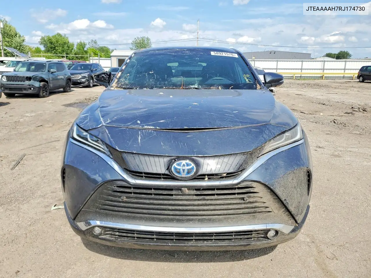 2024 Toyota Venza Limited VIN: JTEAAAAH7RJ174730 Lot: 58921576