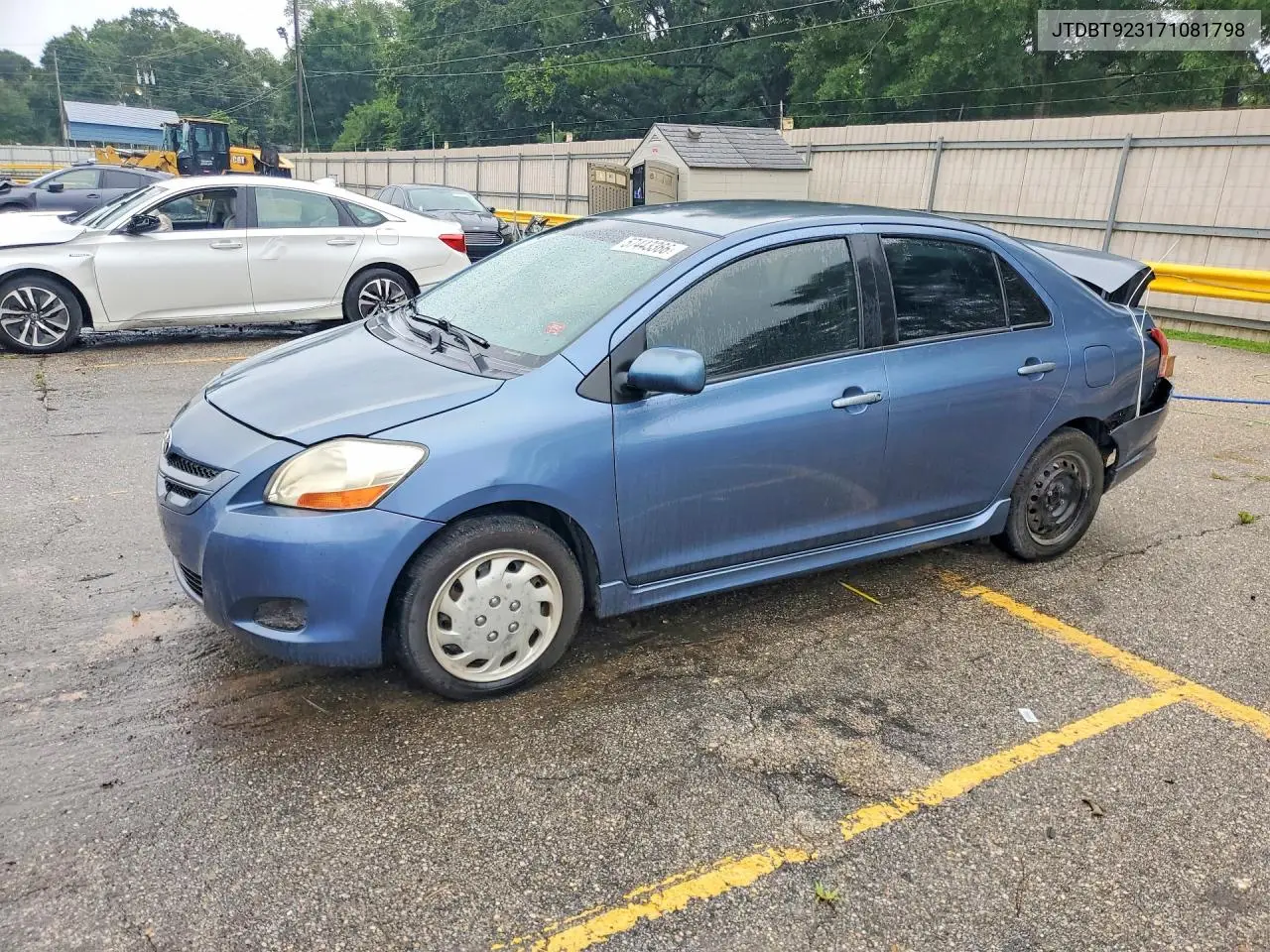 2007 Toyota Yaris S VIN: JTDBT923171081798 Lot: 57443366