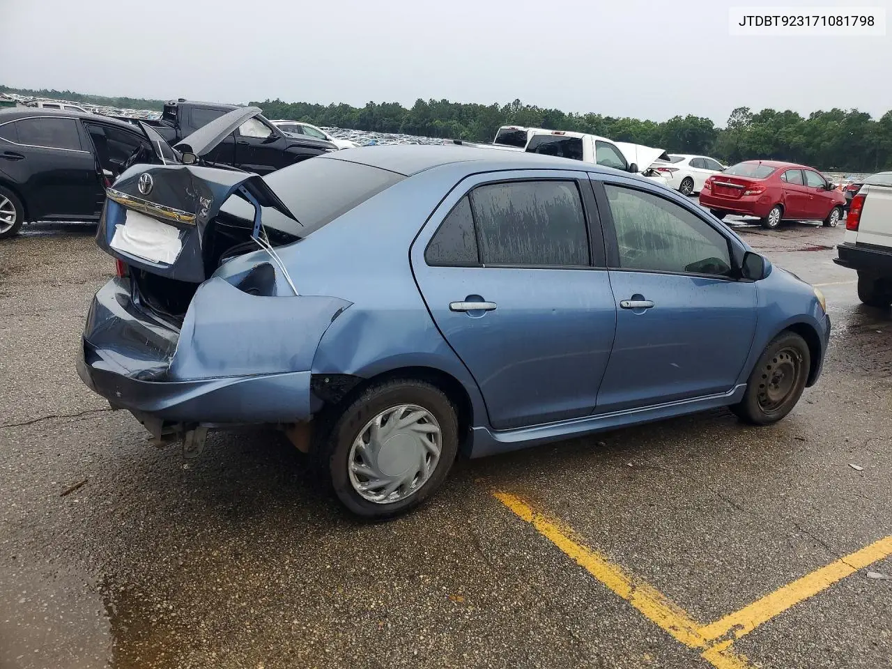 2007 Toyota Yaris S VIN: JTDBT923171081798 Lot: 57443366