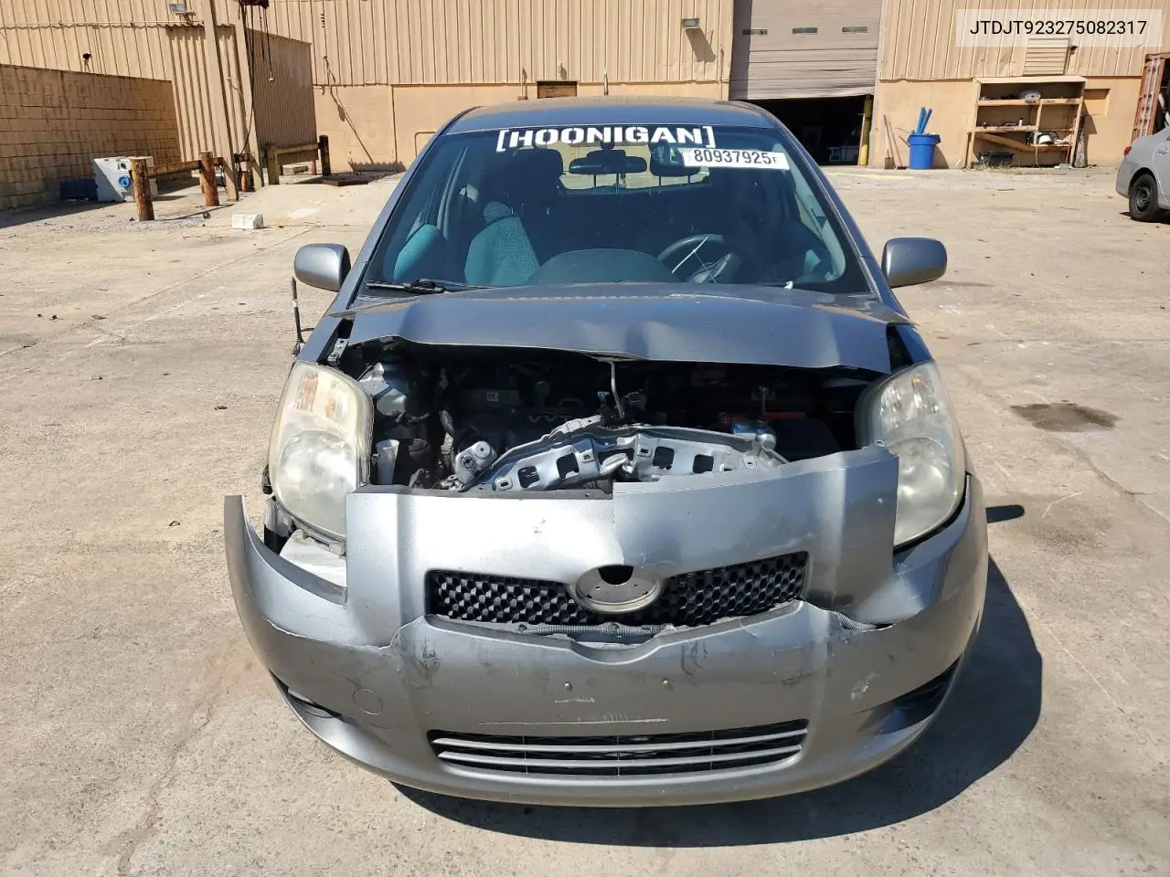 JTDJT923275082317 2007 Toyota Yaris