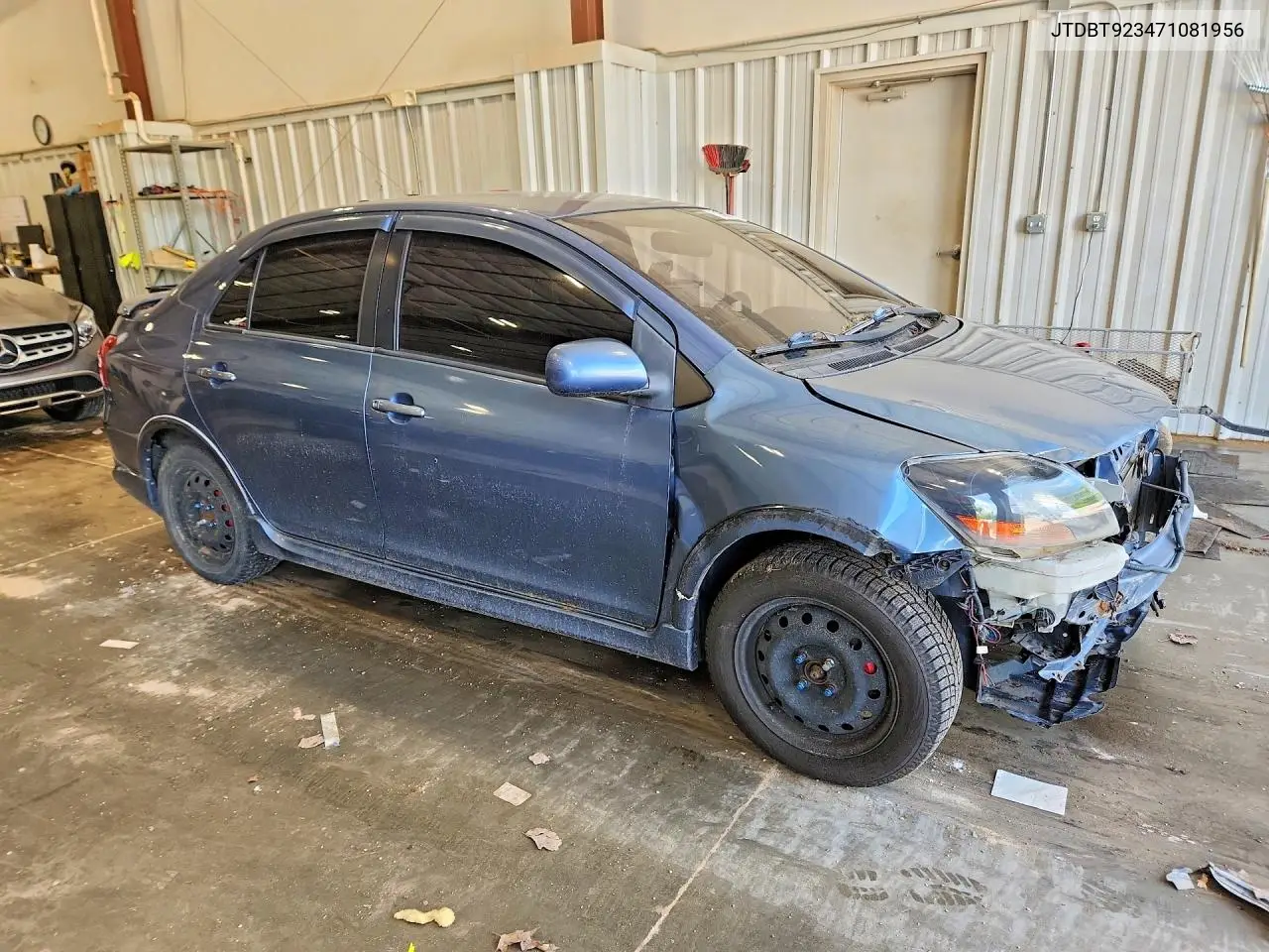 2007 Toyota Yaris VIN: JTDBT923471081956 Lot: 58868226
