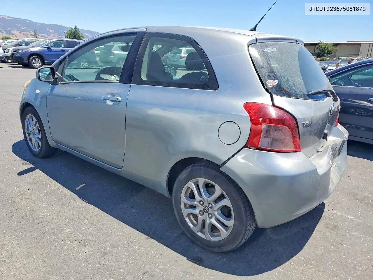 2007 Toyota Yaris Base VIN: JTDJT923675081879 Lot: 59735206