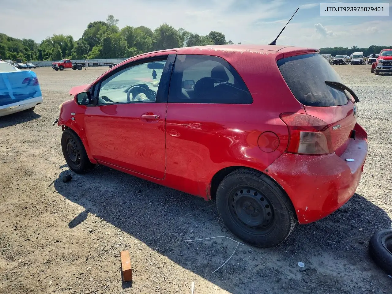 2007 Toyota Yaris Base VIN: JTDJT923975079401 Lot: 60385296