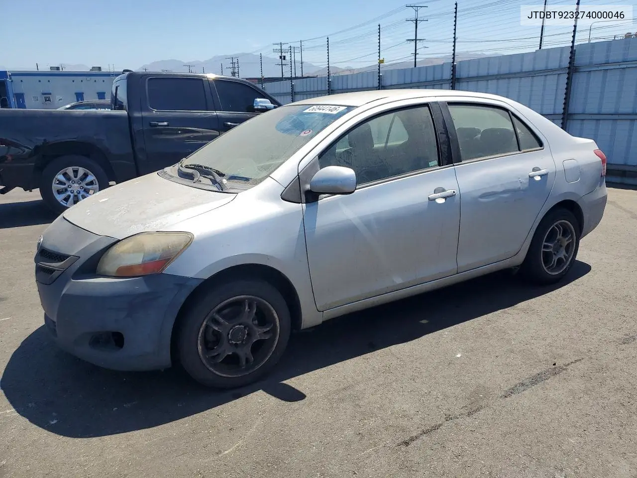 2007 Toyota Yaris Base VIN: JTDBT923274000046 Lot: 60944146