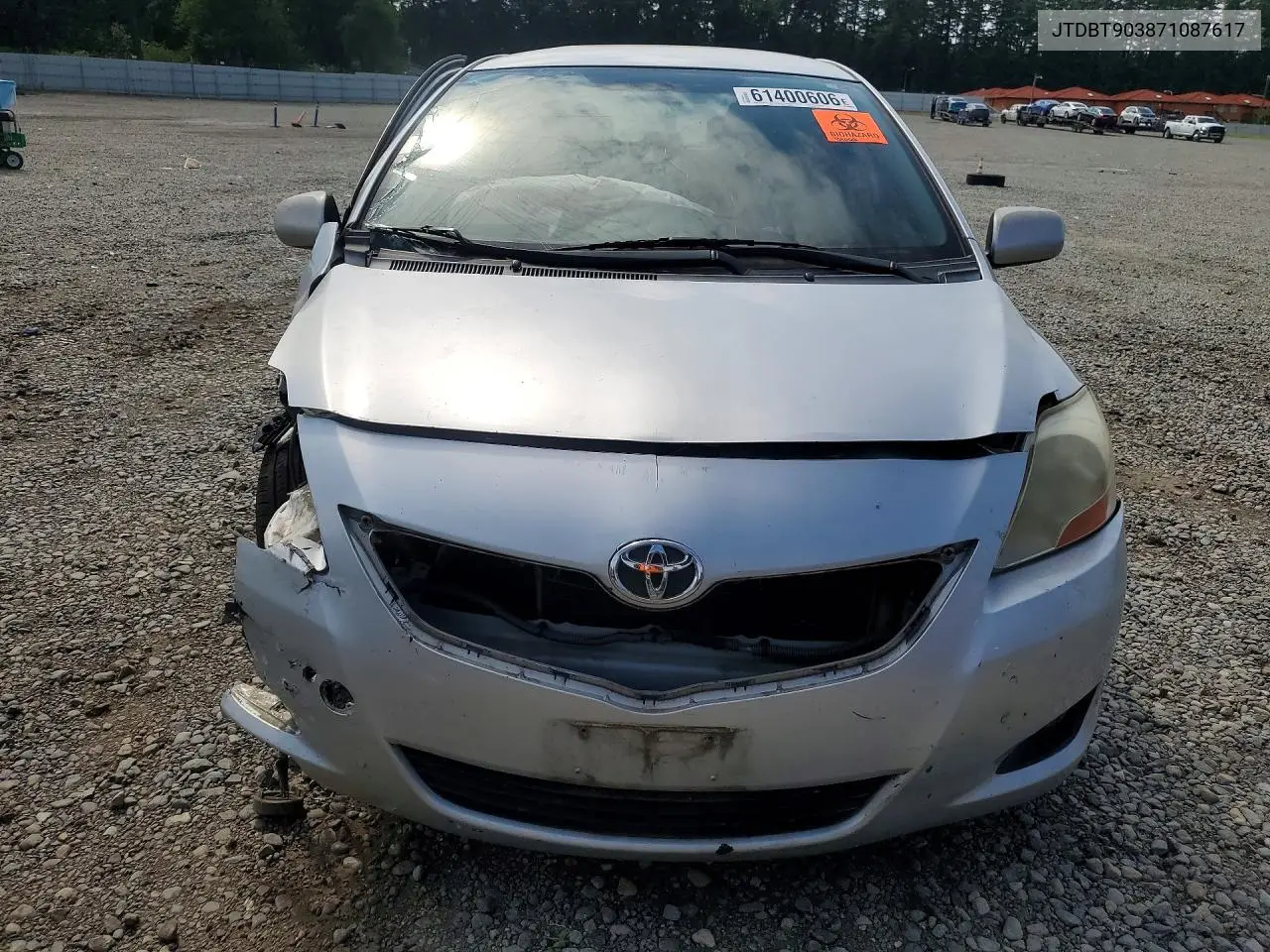 2007 Toyota Yaris S VIN: JTDBT903871087617 Lot: 61400606