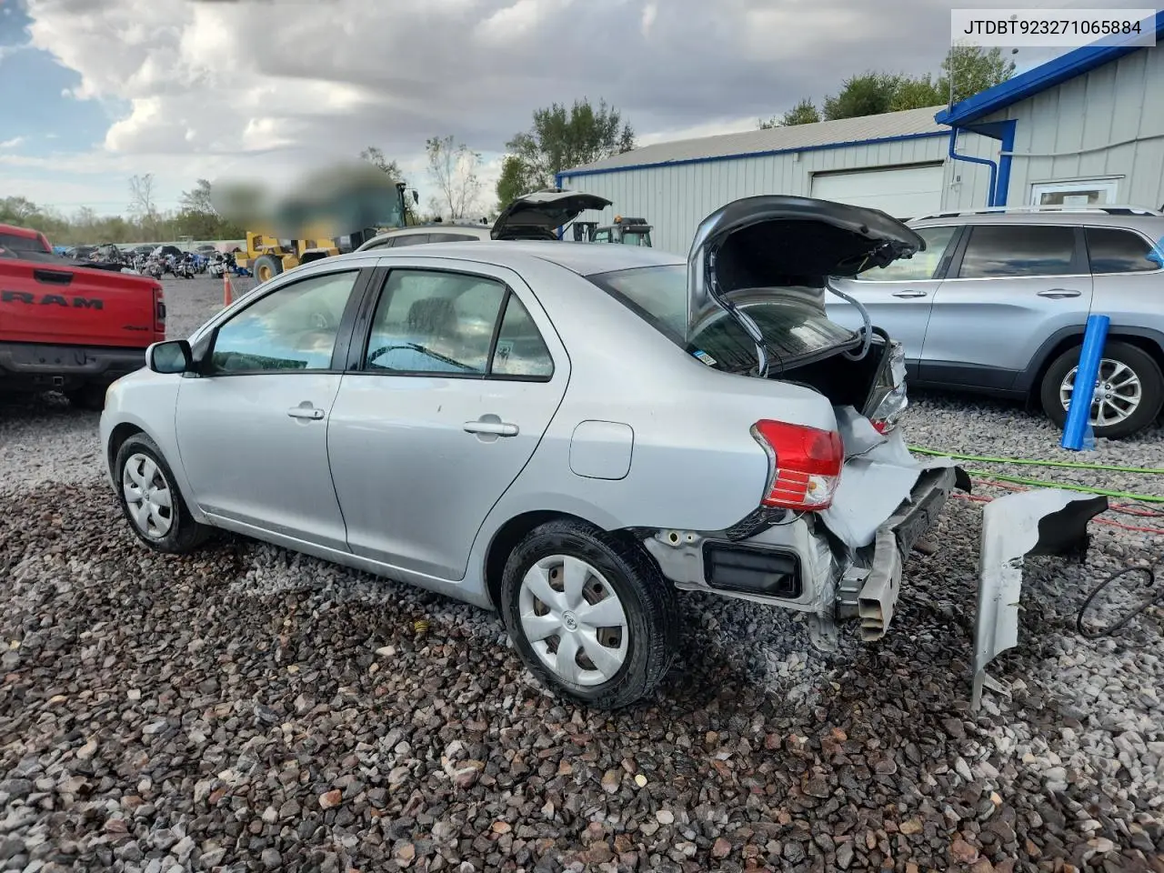 JTDBT923271065884 2007 Toyota Yaris