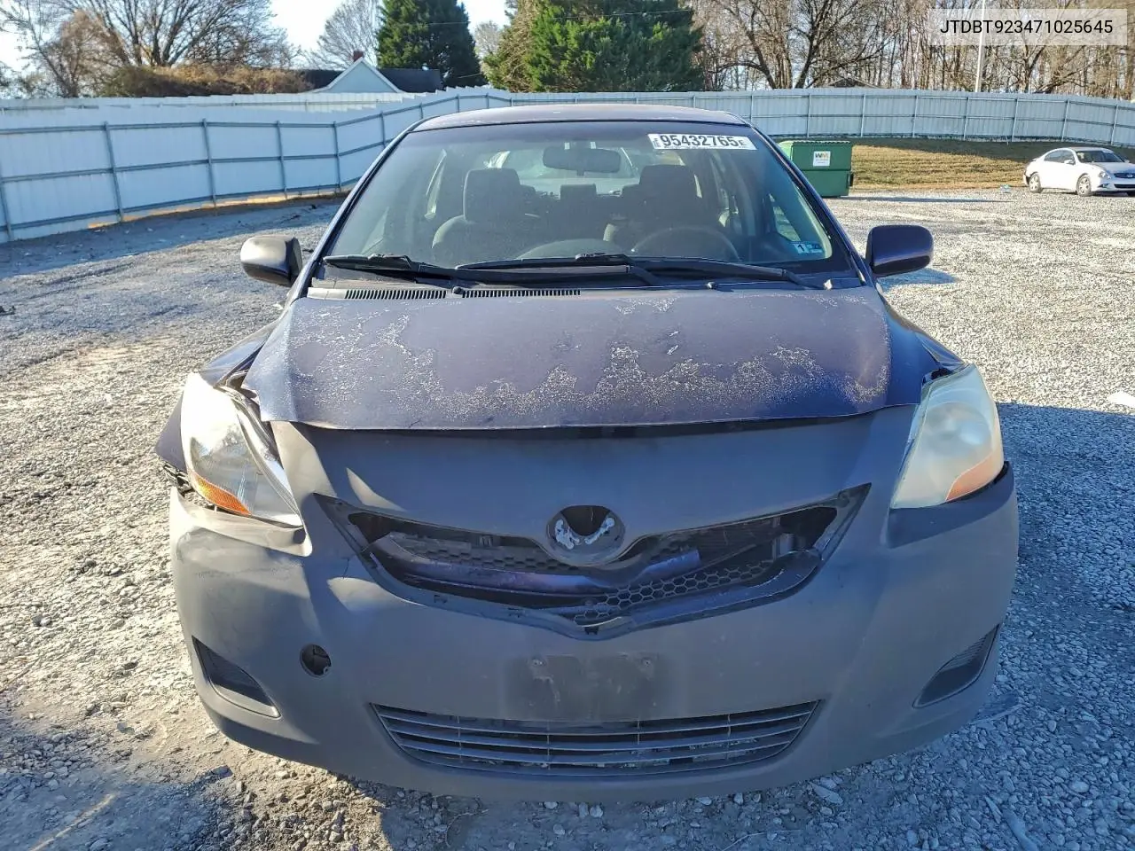 JTDBT923471025645 2007 Toyota Yaris