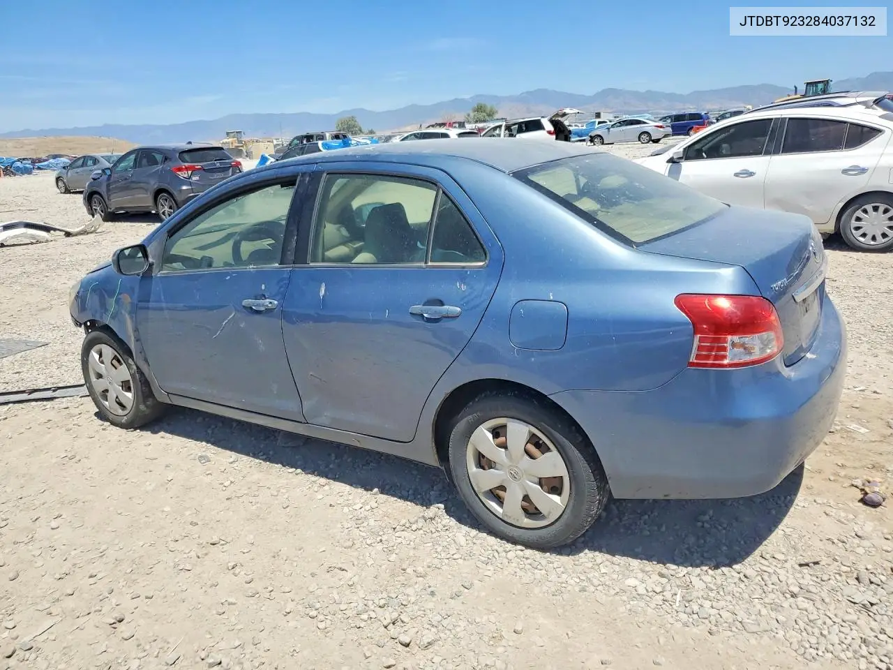 2008 Toyota Yaris Base VIN: JTDBT923284037132 Lot: 57887896