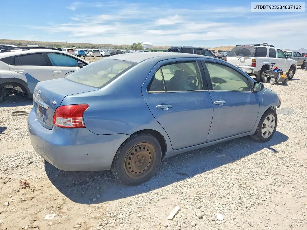 2008 Toyota Yaris Base VIN: JTDBT923284037132 Lot: 57887896