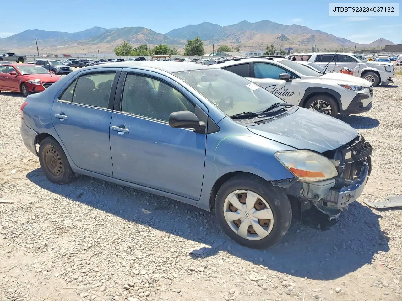 2008 Toyota Yaris Base VIN: JTDBT923284037132 Lot: 57887896