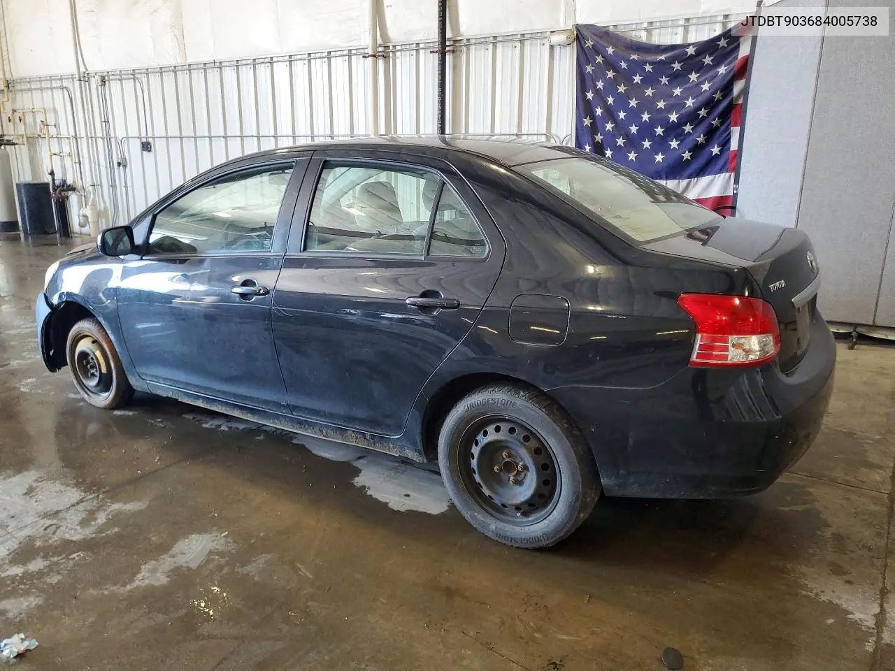 2008 Toyota Yaris Base VIN: JTDBT903684005738 Lot: 59297816