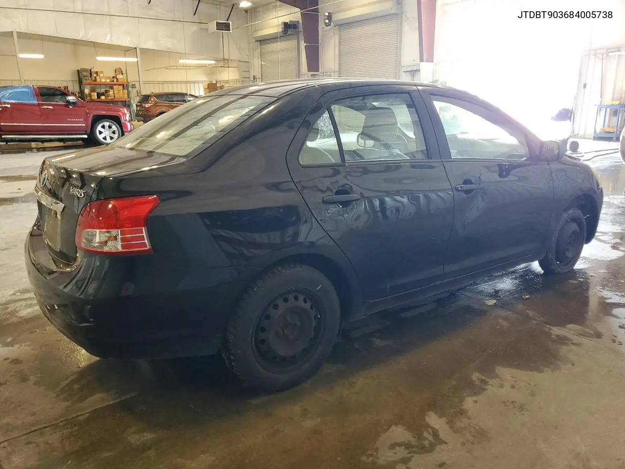 2008 Toyota Yaris Base VIN: JTDBT903684005738 Lot: 59297816