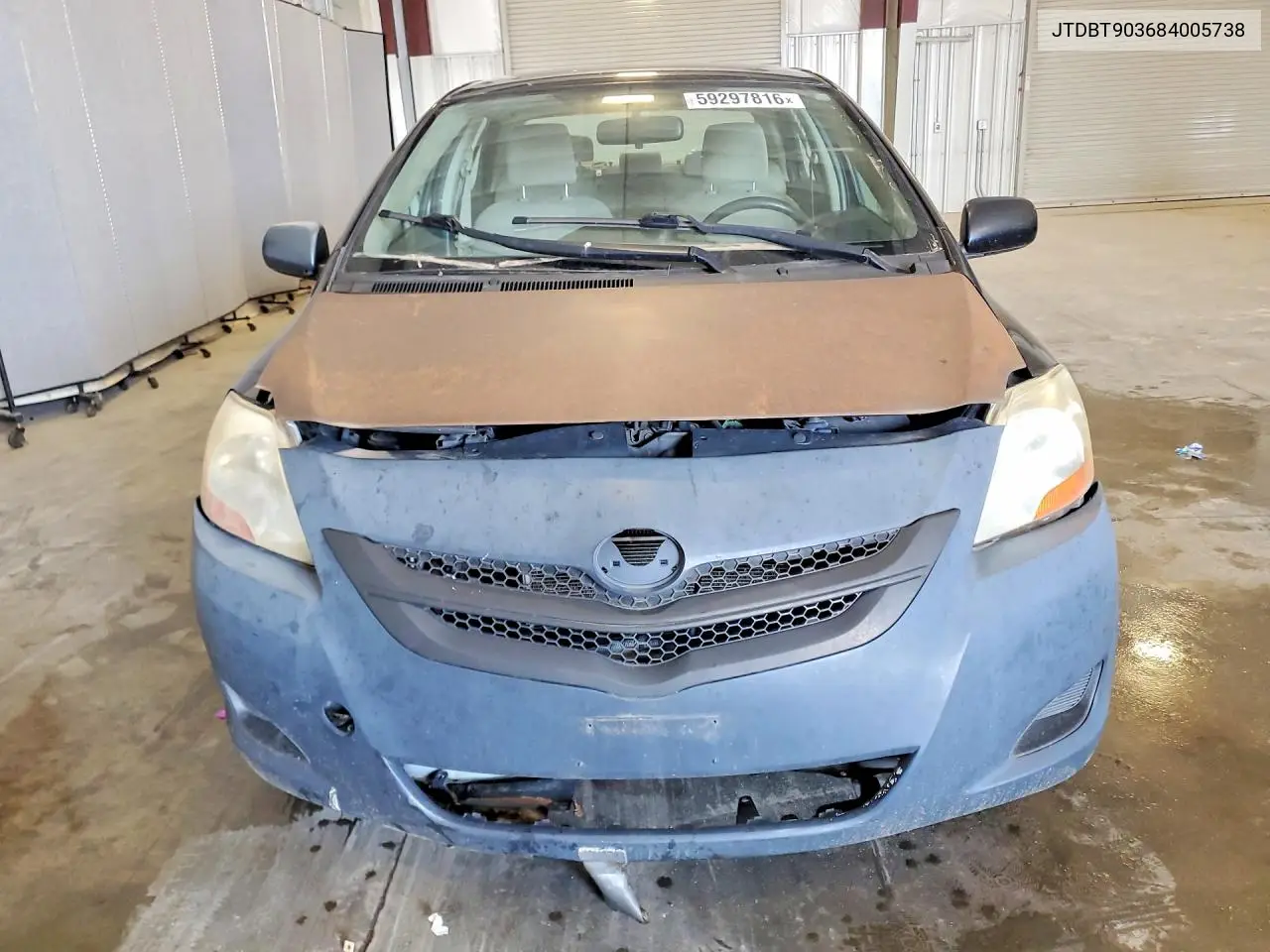 2008 Toyota Yaris Base VIN: JTDBT903684005738 Lot: 59297816