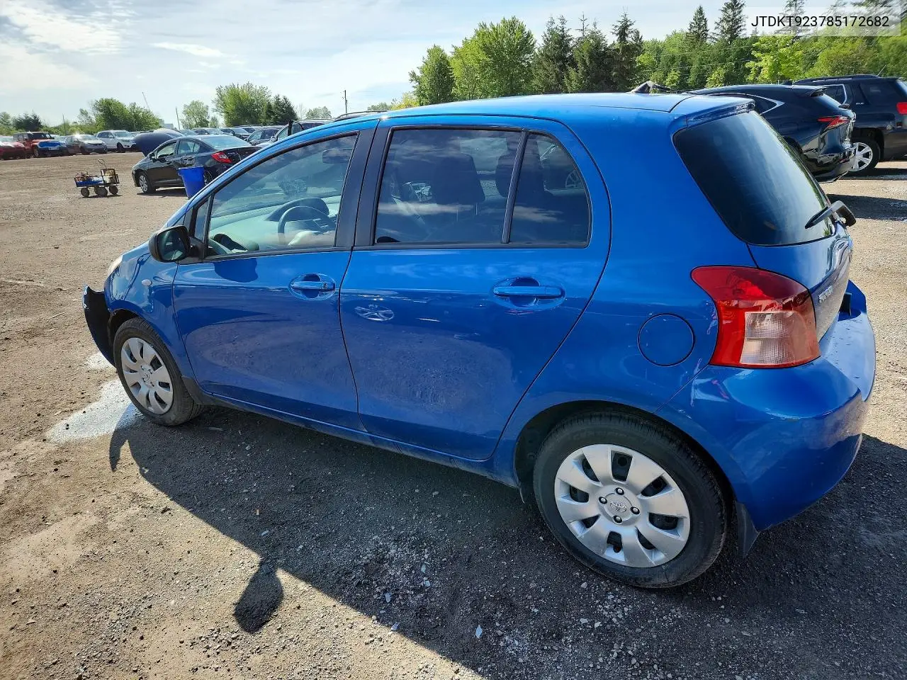 2008 Toyota Yaris VIN: JTDKT923785172682 Lot: 60139036
