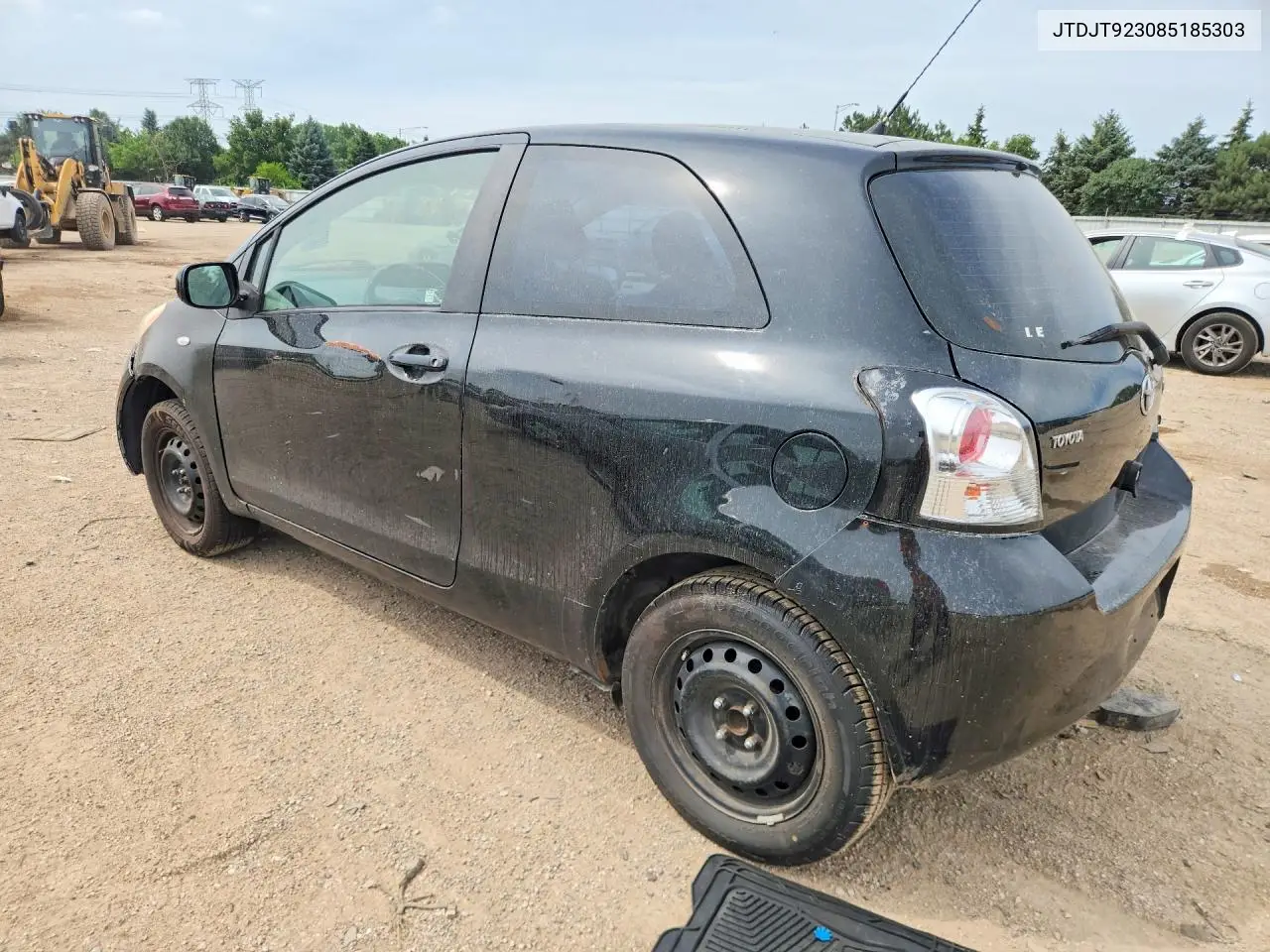 2008 Toyota Yaris Base VIN: JTDJT923085185303 Lot: 60598286