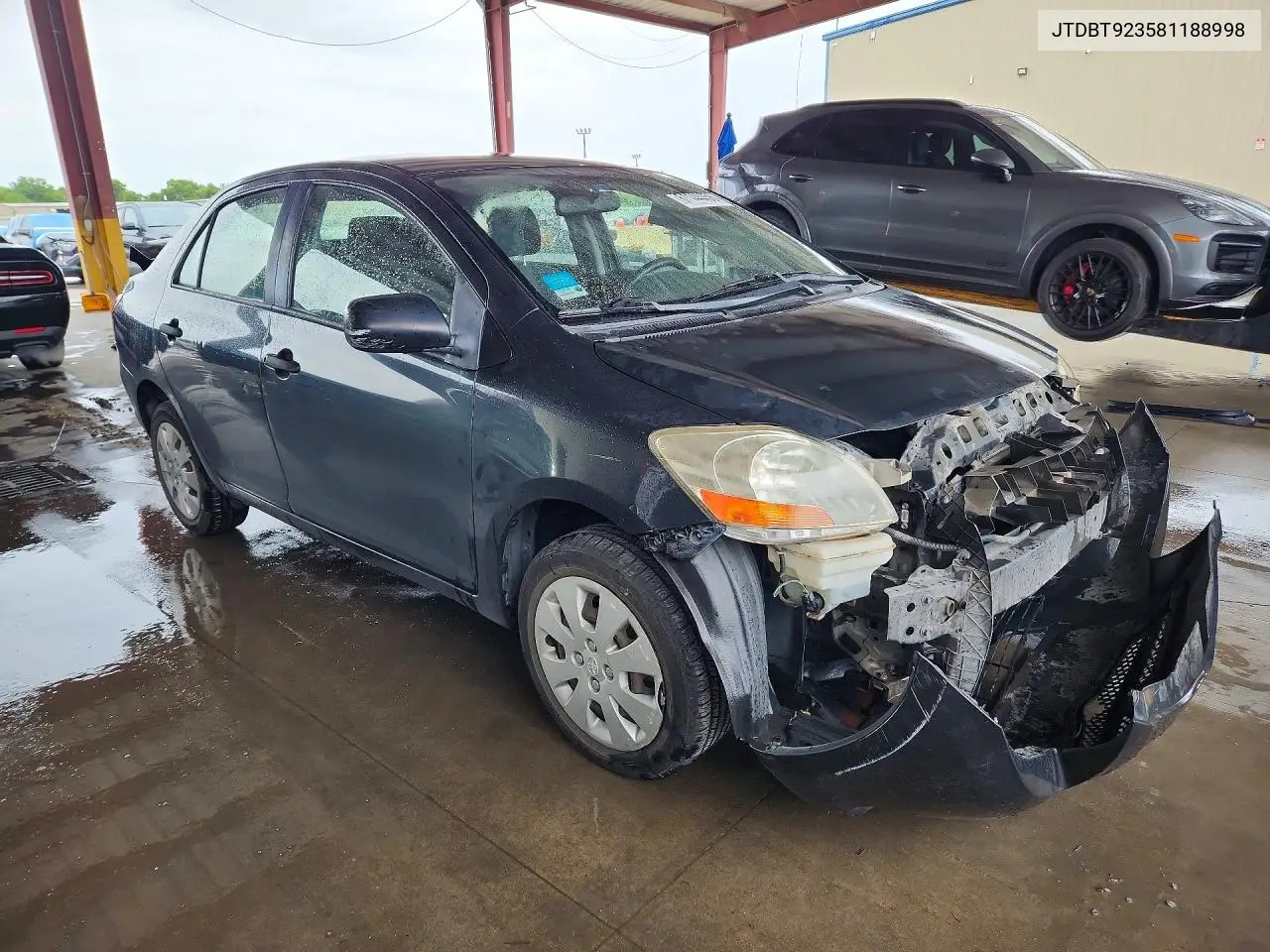 2008 Toyota Yaris Base VIN: JTDBT923581188998 Lot: 61144456