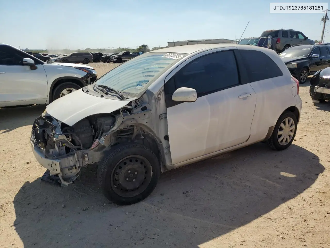 JTDJT923785181281 2008 Toyota Yaris