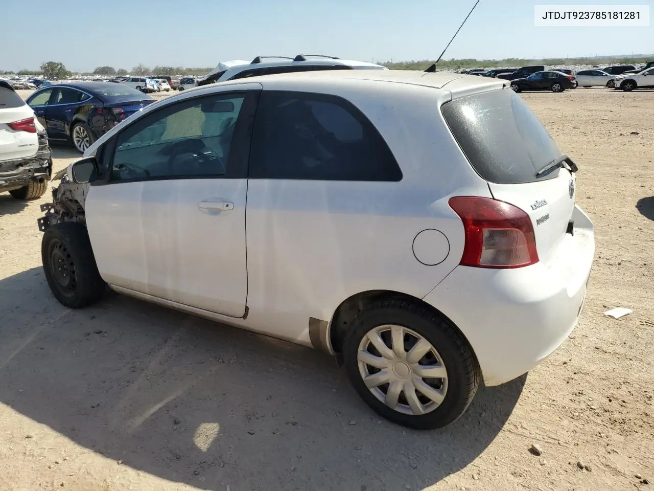 JTDJT923785181281 2008 Toyota Yaris