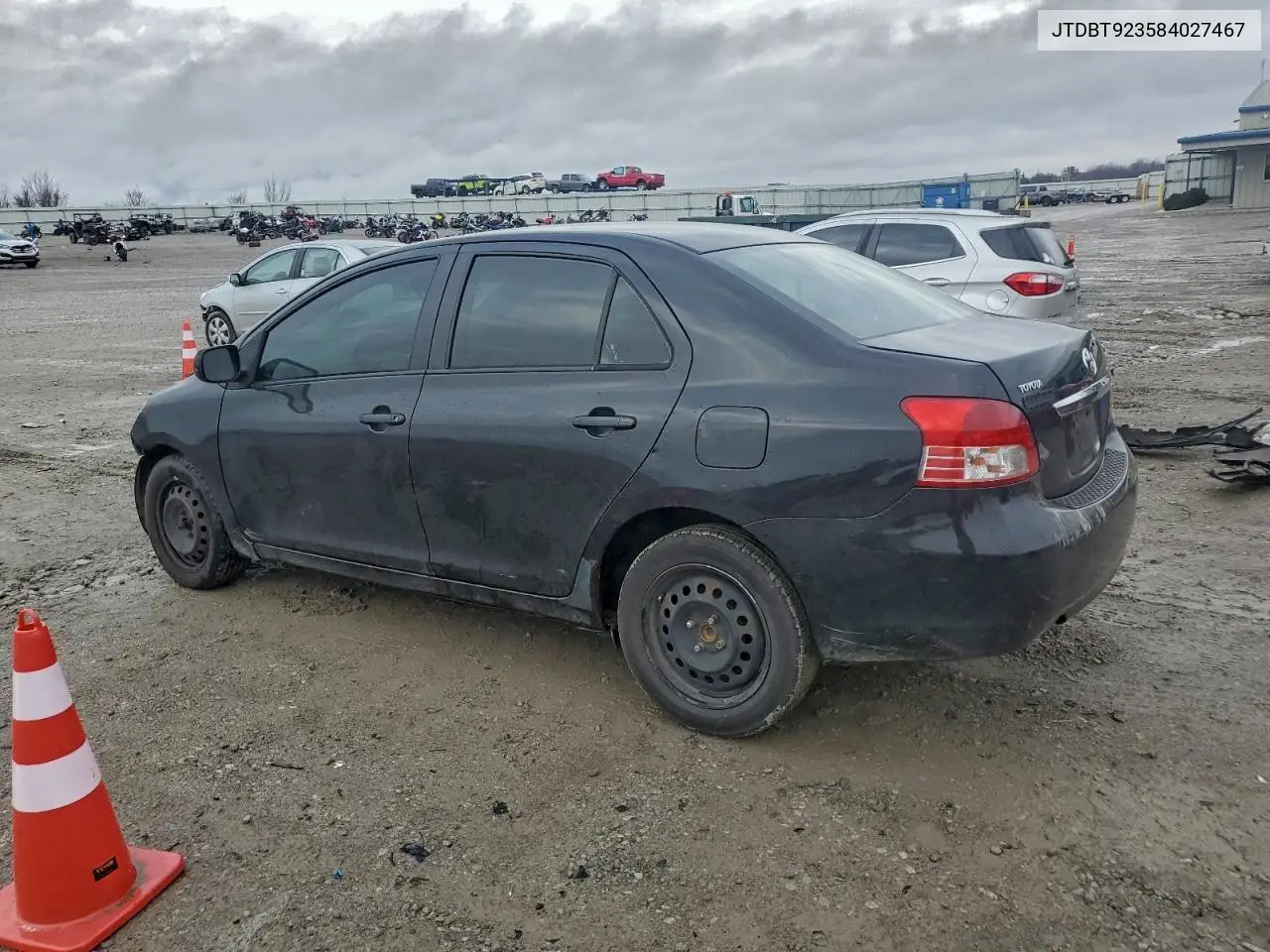 JTDBT923584027467 2008 Toyota Yaris