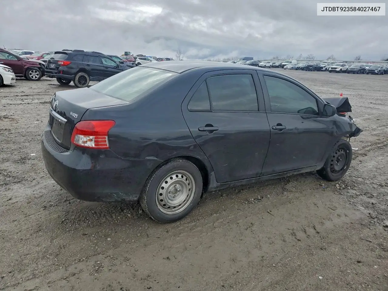 JTDBT923584027467 2008 Toyota Yaris