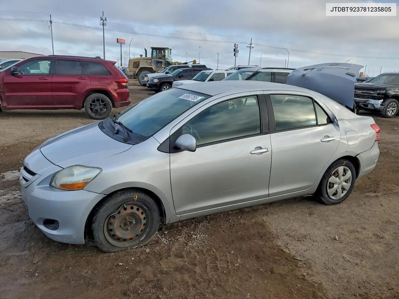 JTDBT923781235805 2008 Toyota Yaris