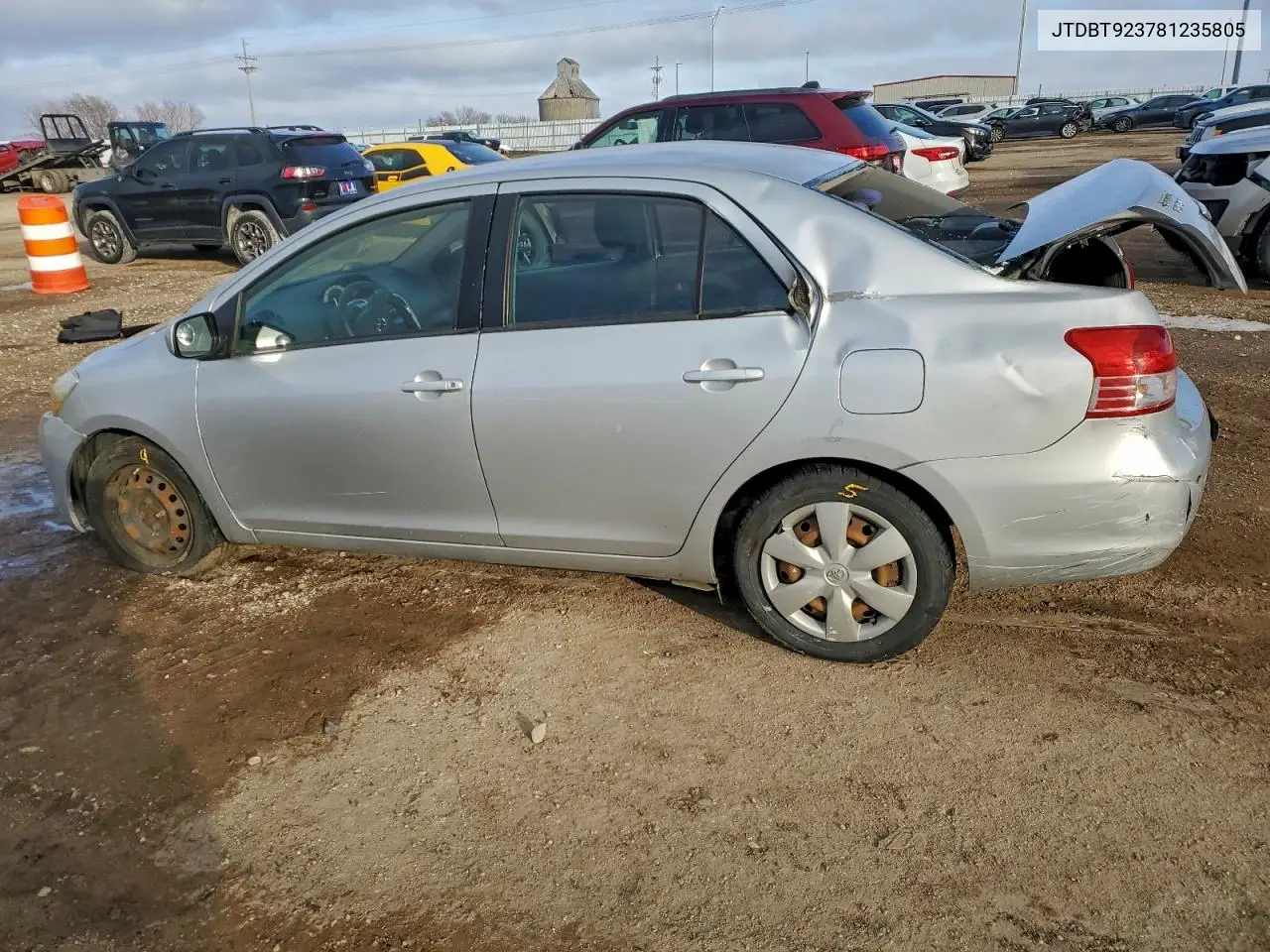 JTDBT923781235805 2008 Toyota Yaris
