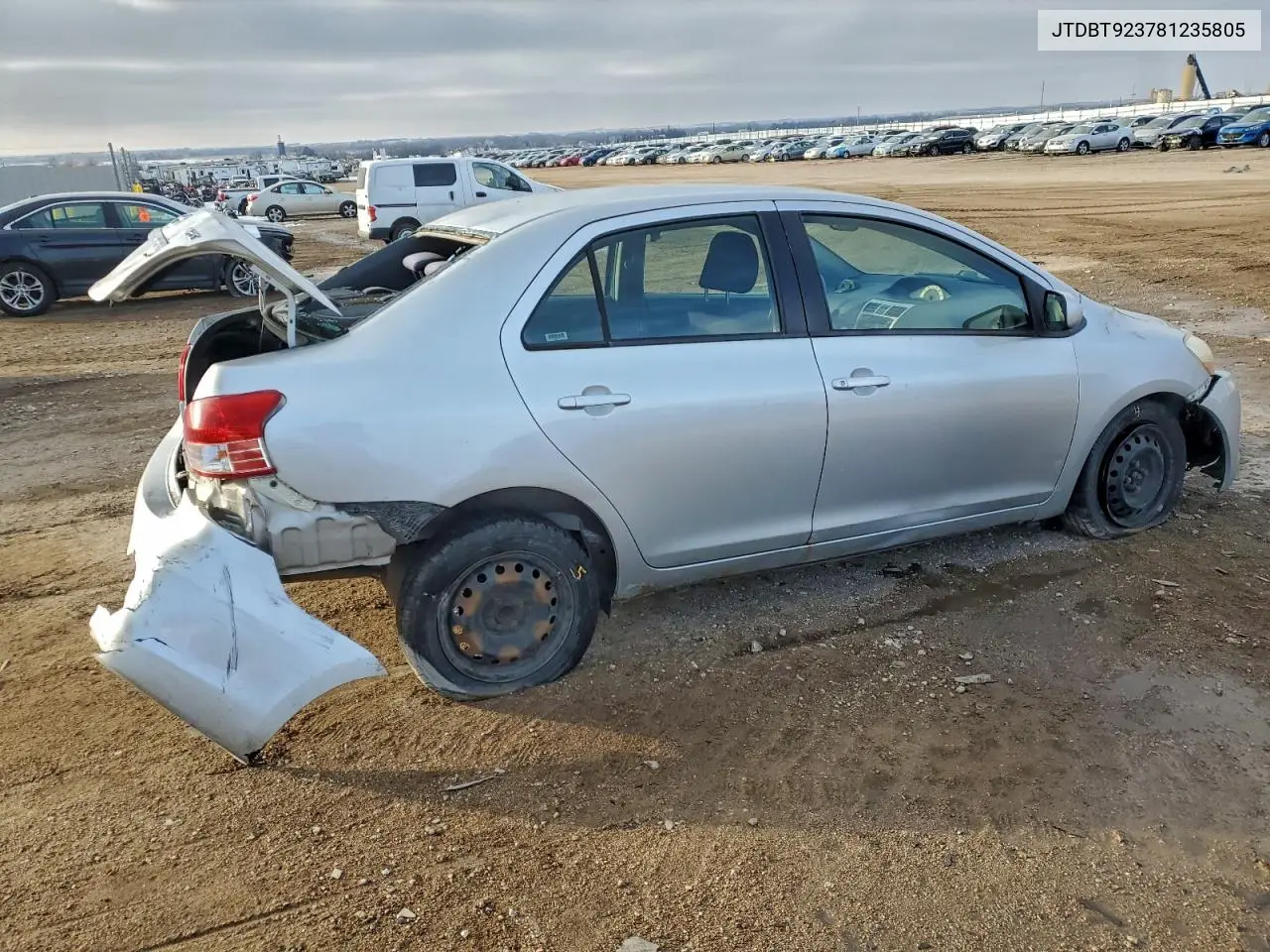 JTDBT923781235805 2008 Toyota Yaris