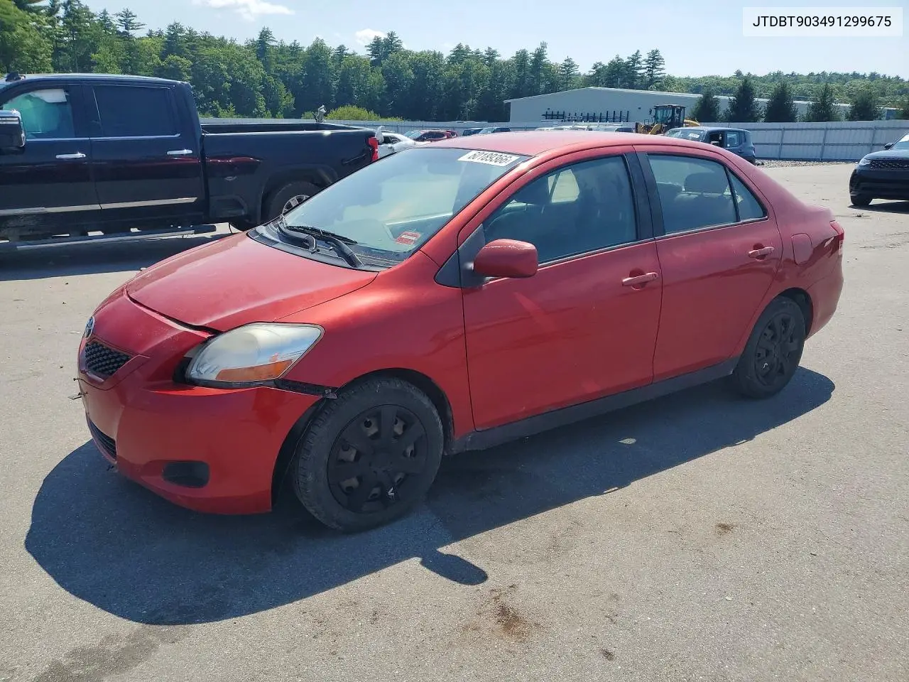 2009 Toyota Yaris Base VIN: JTDBT903491299675 Lot: 60189366