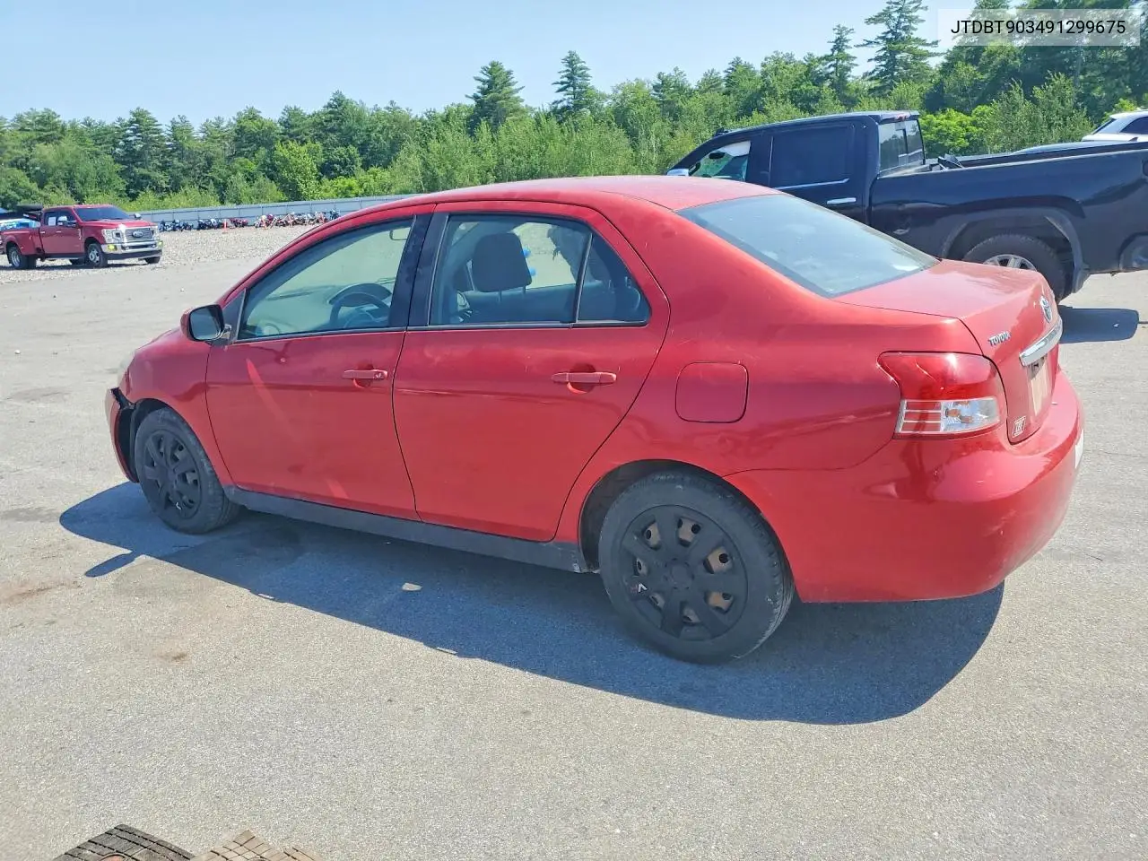 2009 Toyota Yaris Base VIN: JTDBT903491299675 Lot: 60189366