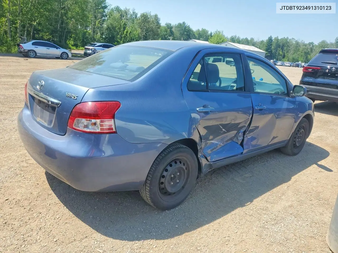 2009 Toyota Yaris Base VIN: JTDBT923491310123 Lot: 60983226