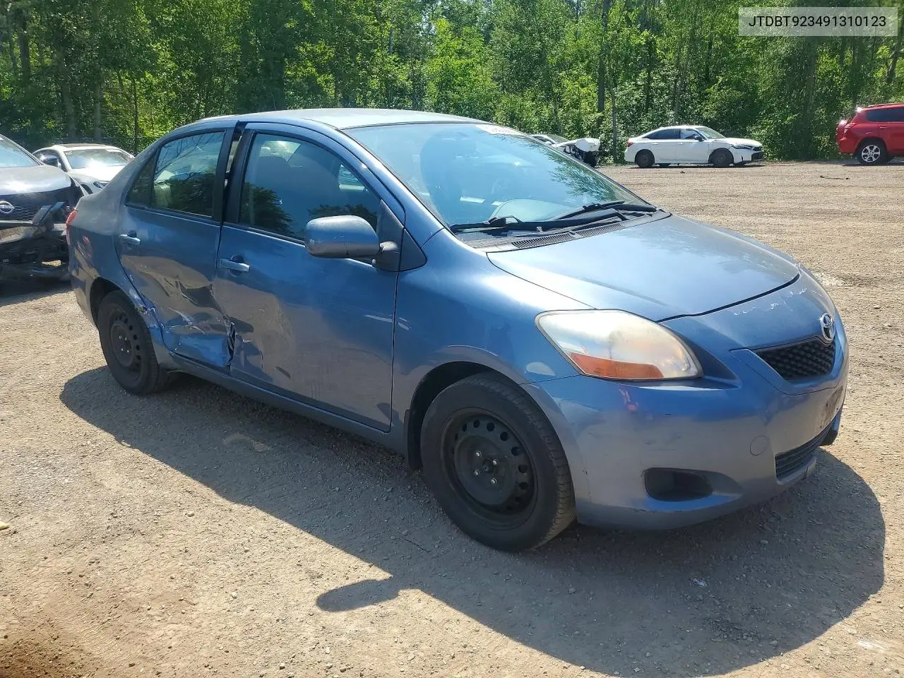 2009 Toyota Yaris Base VIN: JTDBT923491310123 Lot: 60983226