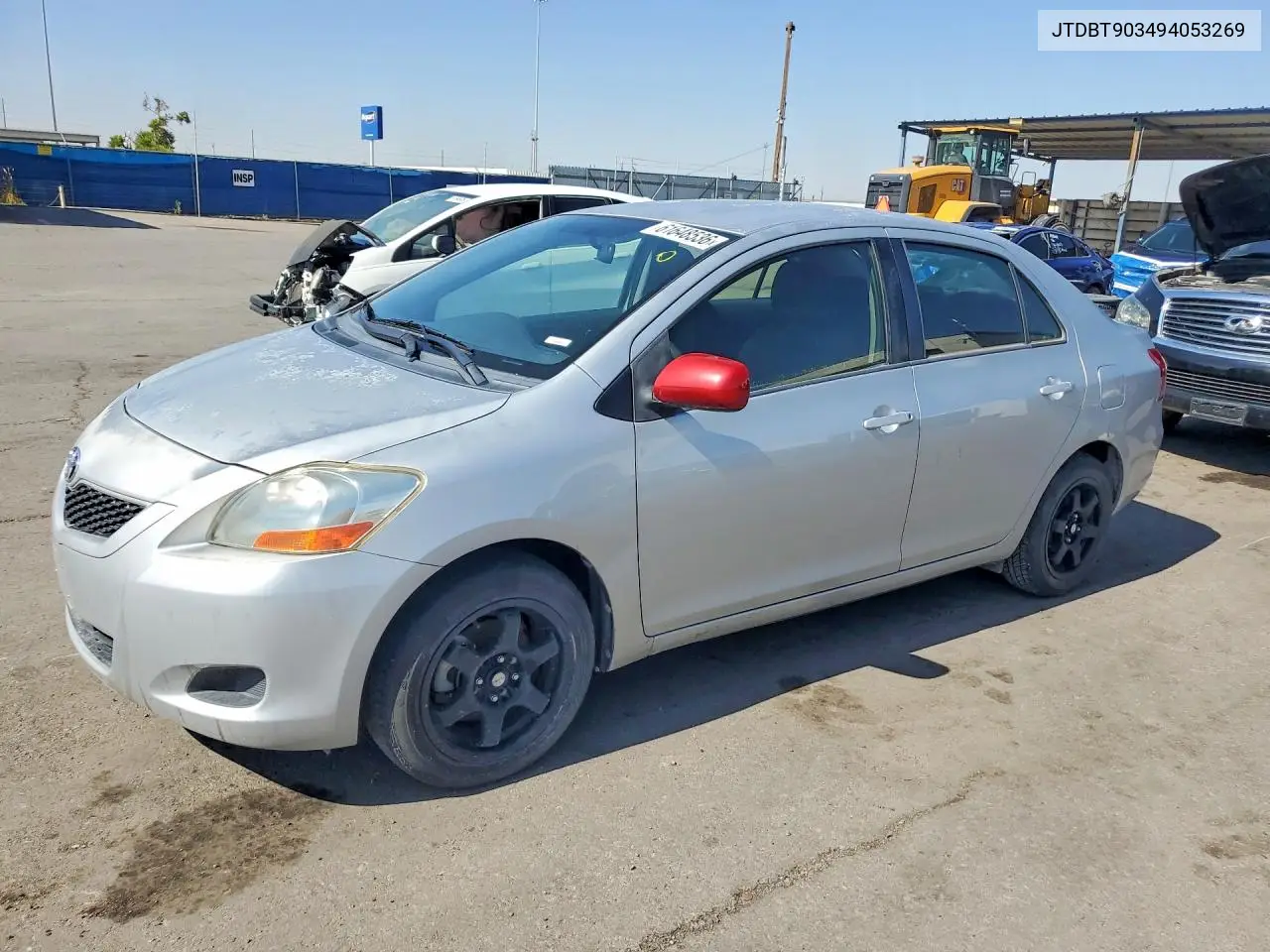 2009 Toyota Yaris Base VIN: JTDBT903494053269 Lot: 61648536