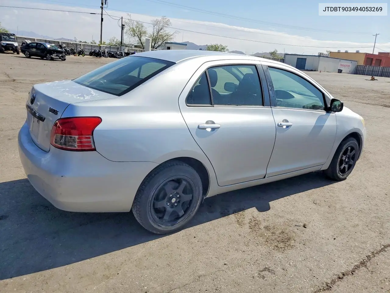 2009 Toyota Yaris Base VIN: JTDBT903494053269 Lot: 61648536