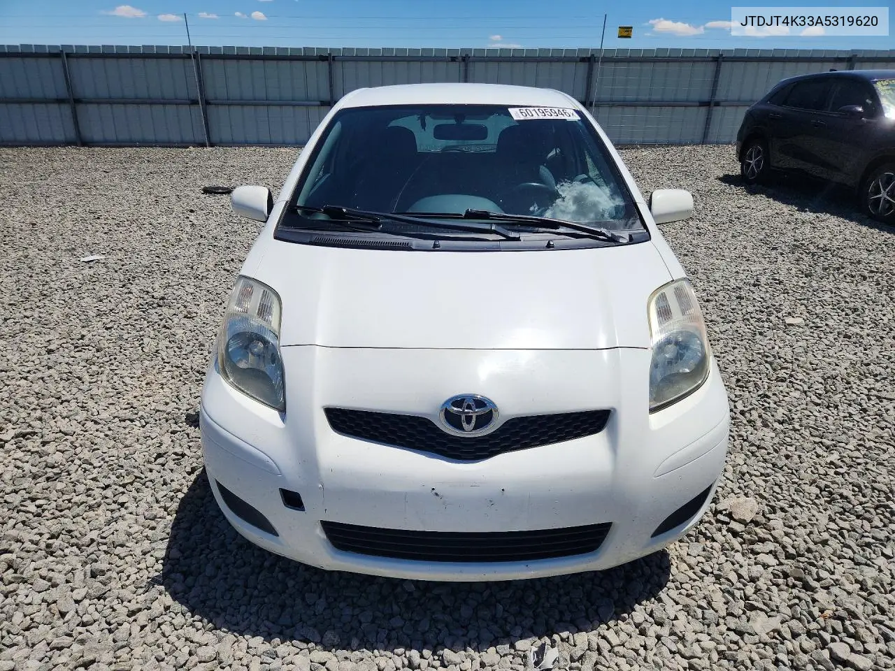 2010 Toyota Yaris Base VIN: JTDJT4K33A5319620 Lot: 60195946