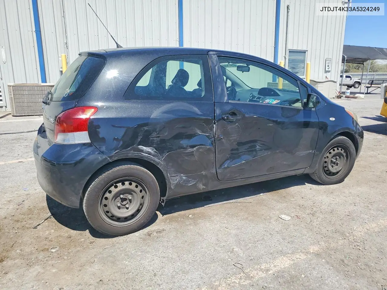 2010 Toyota Yaris Base VIN: JTDJT4K33A5324249 Lot: 60597656