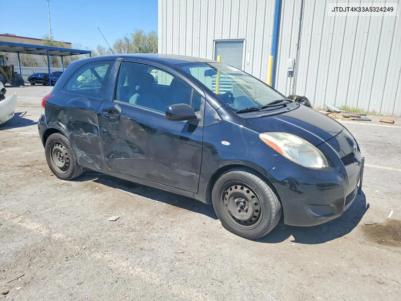 2010 Toyota Yaris Base VIN: JTDJT4K33A5324249 Lot: 60597656