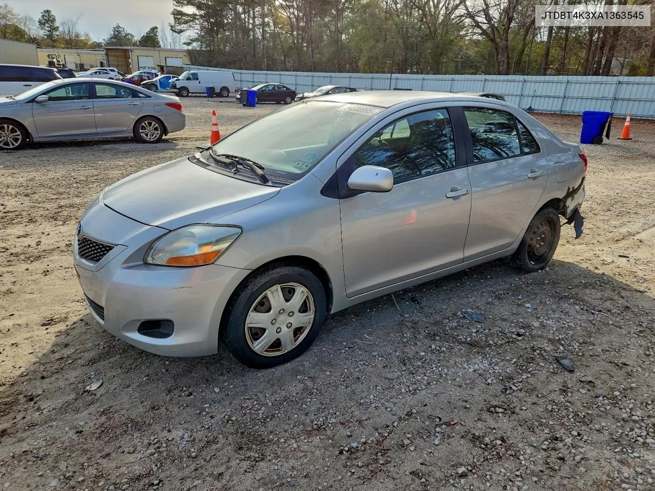 JTDBT4K3XA1363545 2010 Toyota Yaris