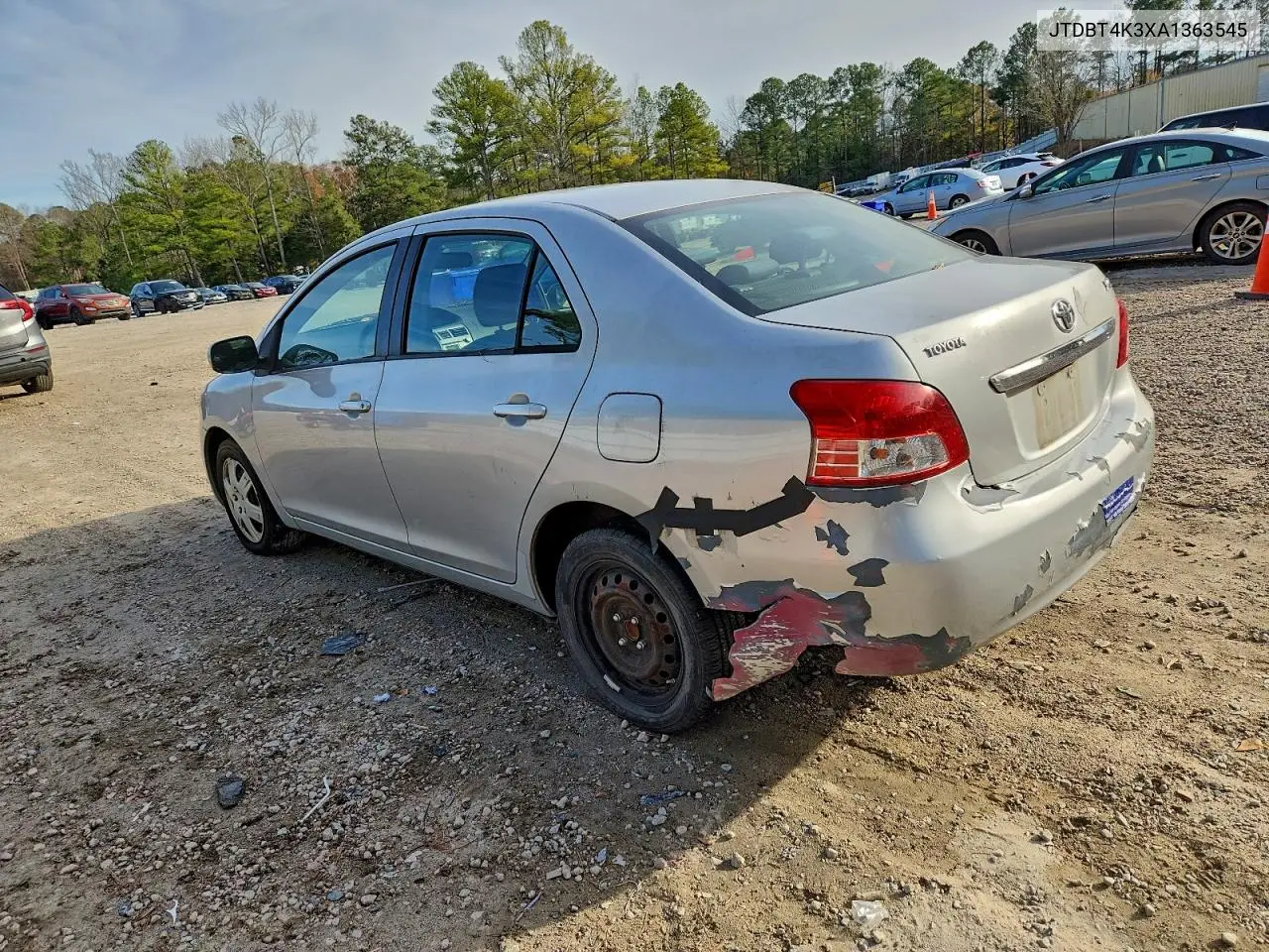 JTDBT4K3XA1363545 2010 Toyota Yaris