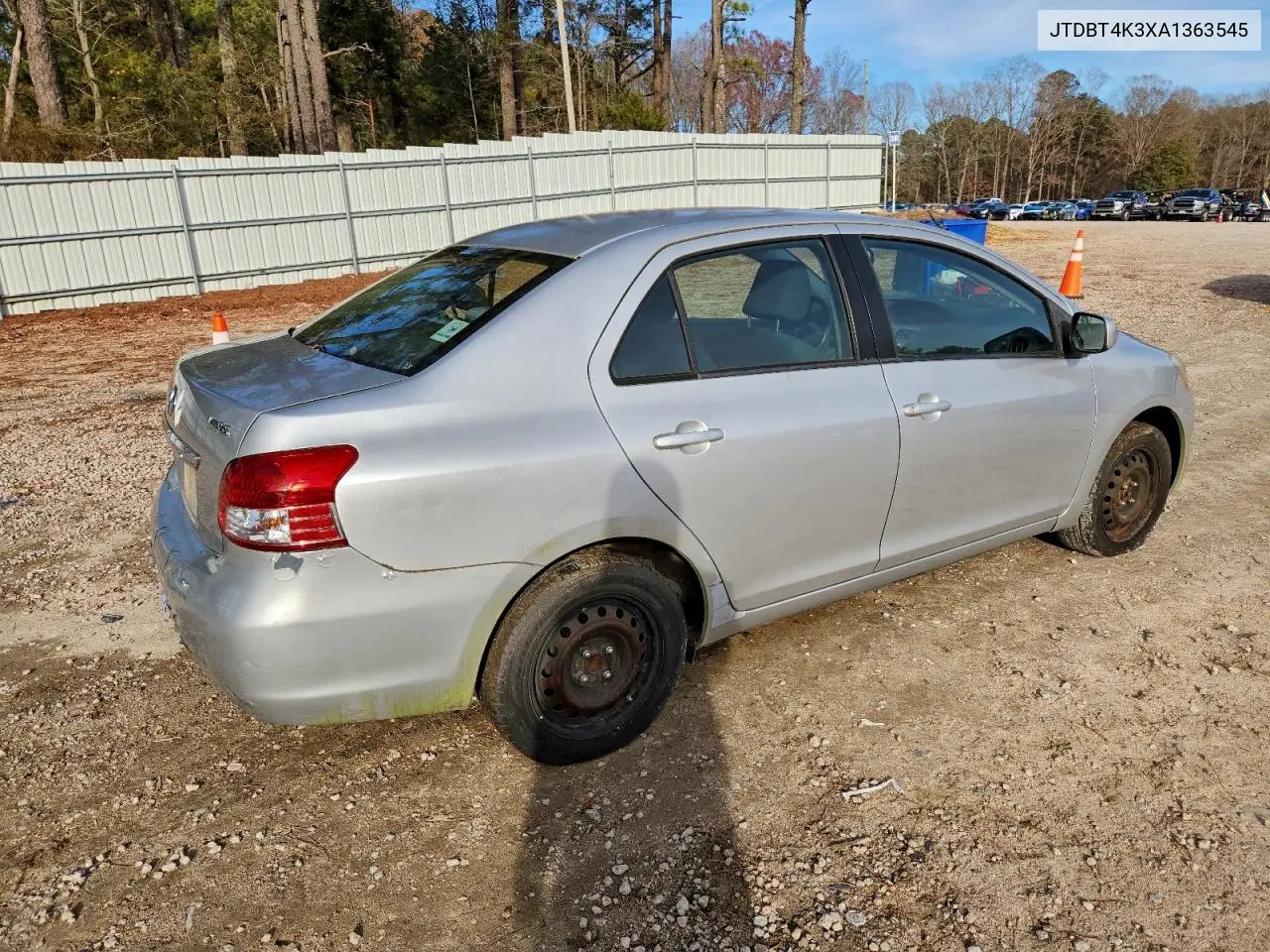 JTDBT4K3XA1363545 2010 Toyota Yaris