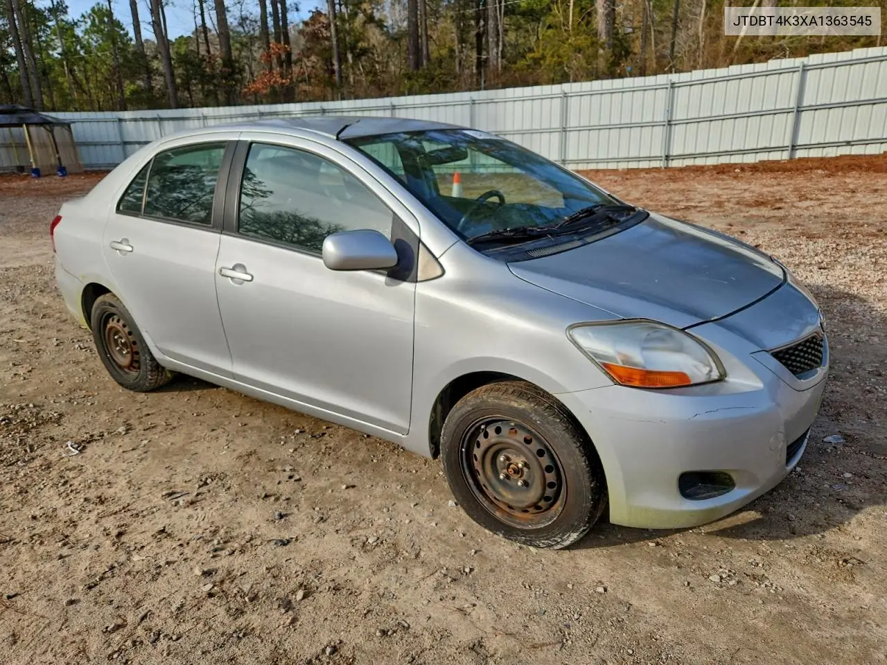 JTDBT4K3XA1363545 2010 Toyota Yaris