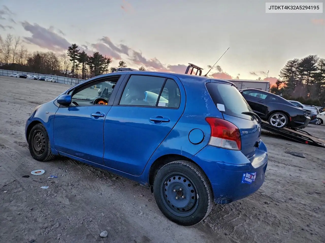 JTDKT4K32A5294195 2010 Toyota Yaris