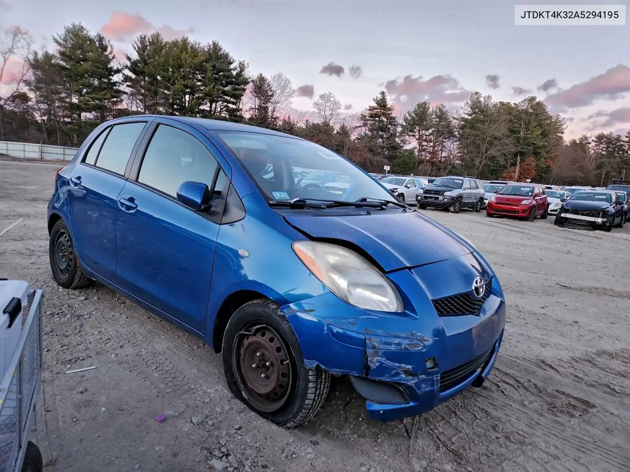 JTDKT4K32A5294195 2010 Toyota Yaris